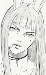 Bunny girl sketch