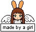made by a girl pixel art
