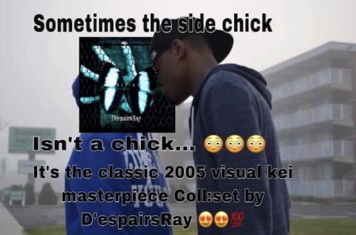 Sometimes the sidechick meme